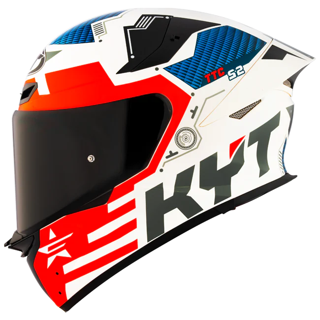KYT TT-Revo Helm Fuselage Red Y6TR0020