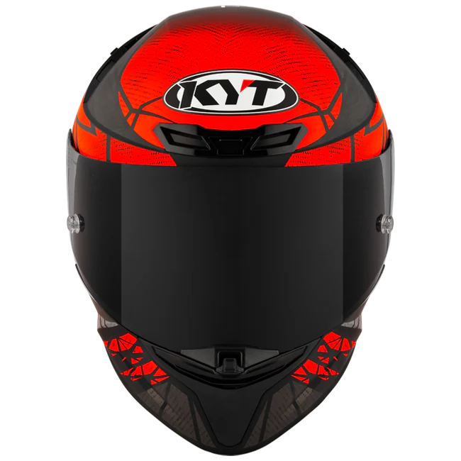 KYT TT-Revo Helm Combustion Red matt Y6TR0038 - Image 2
