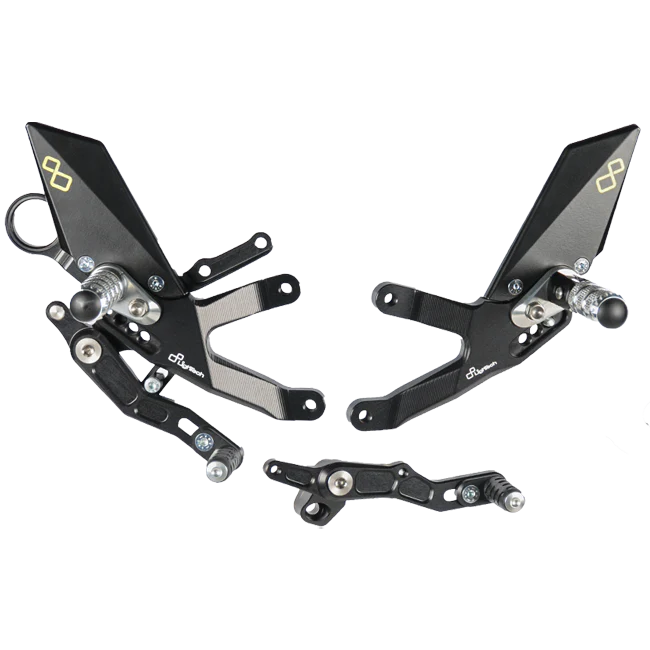 Fußrastenanlage LighTech BMW S1000RR K46 (15-18) FTRBM004/W