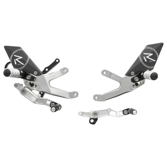 Fußrastenanlage R LighTech BMW S1000RR K46 (15-18) FTRBM004RSIL