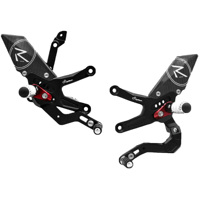 Fußrastenanlage R LighTech Umkehrschaltung Kawasaki ZX-10 R/RR (21-26) FTRKA012R