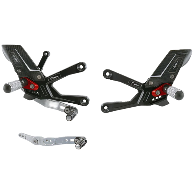 Fußrastenanlage R LighTech Yamaha YZF-R1/M RN32, RN49 & RN65 (15-26) FTRYA016R