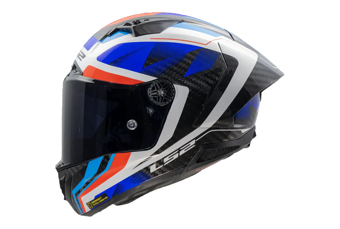 LS2 FF805 Helm Thunder GP Aero Raute Blau/Rot 168055726