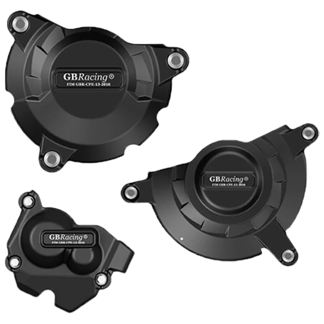 Motordeckel Protektoren Komplettset GBRacing Kawasaki ZX-10 R/RR (11-20)
