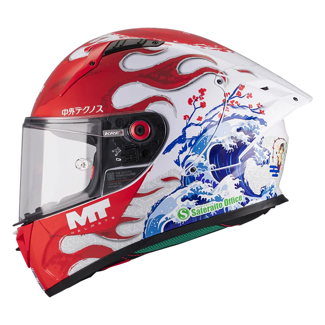 MT-Helmets KRE+ S Helm Ryusei Yamanaka Replica 2025 A5 Glow Comprehensive