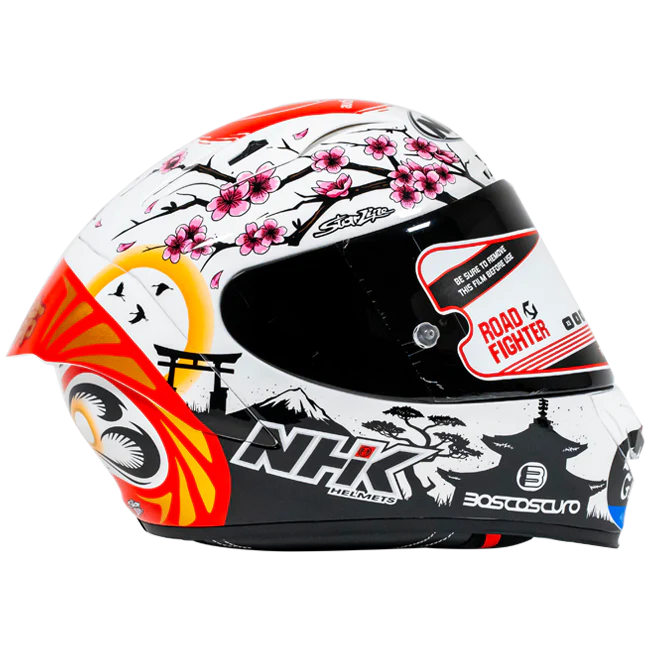 NHK GP-R Tech Race Helm Alonso López Motegi Japan Replica 2024 - Image 5