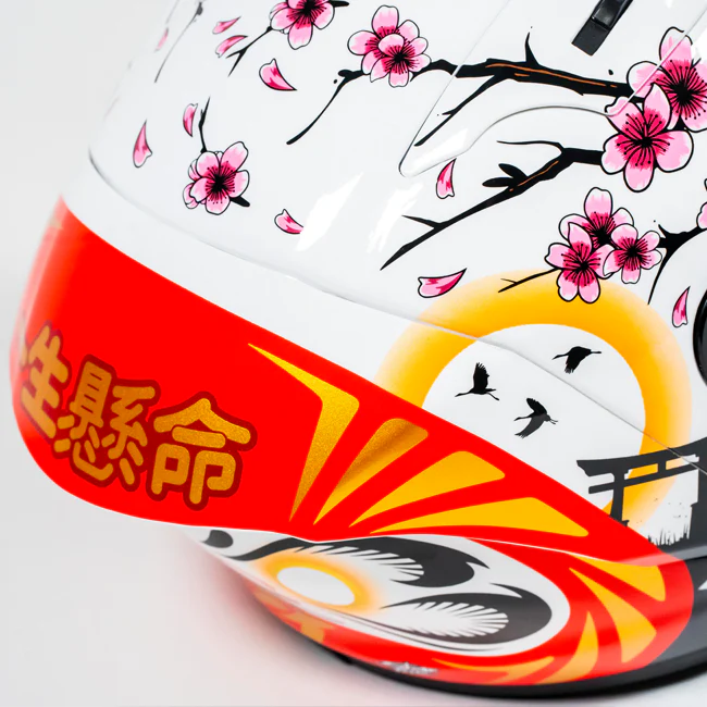 NHK GP-R Tech Race Helm Alonso López Motegi Japan Replica 2024 - Image 6