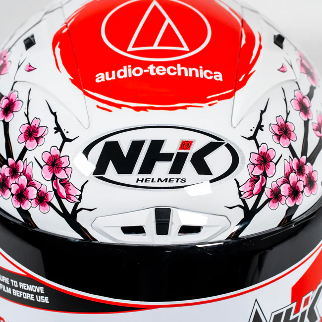 NHK GP-R Tech Race Helm Alonso López Motegi Japan Replica 2024 - Image 8