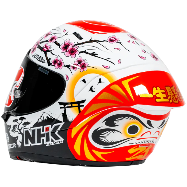 NHK GP-R Tech Race Helm Alonso López Motegi Japan Replica 2024 - Image 9