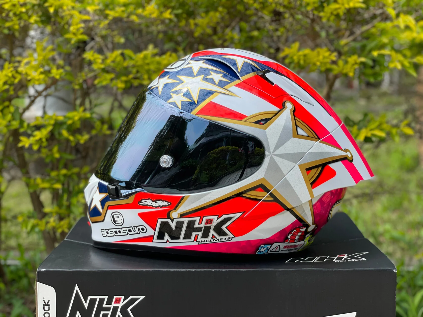 NHK Visier GP-R Tech Race Titanium Silver - Image 4