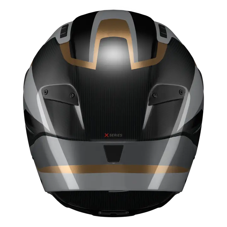 Nolan X-804 RS Helm Ultra Carbon Lesmo Schwarz/Grau/Gold 361 - Image 4