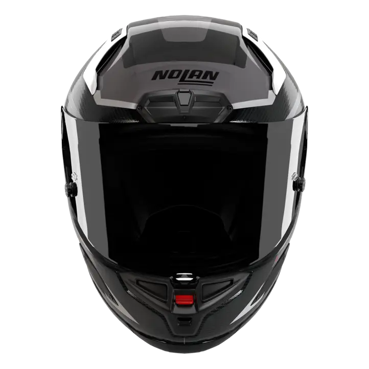 Nolan X-804 RS Helm Ultra Carbon Lesmo Weiß/Schwarz/Grau 363 - Image 2