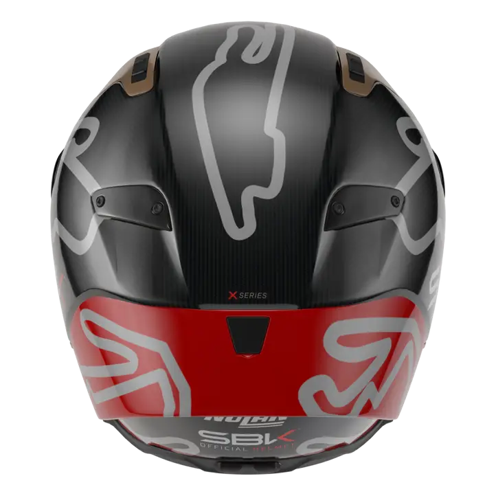 Nolan X-804 RS Helm Ultra Carbon SBK 360 - Image 4