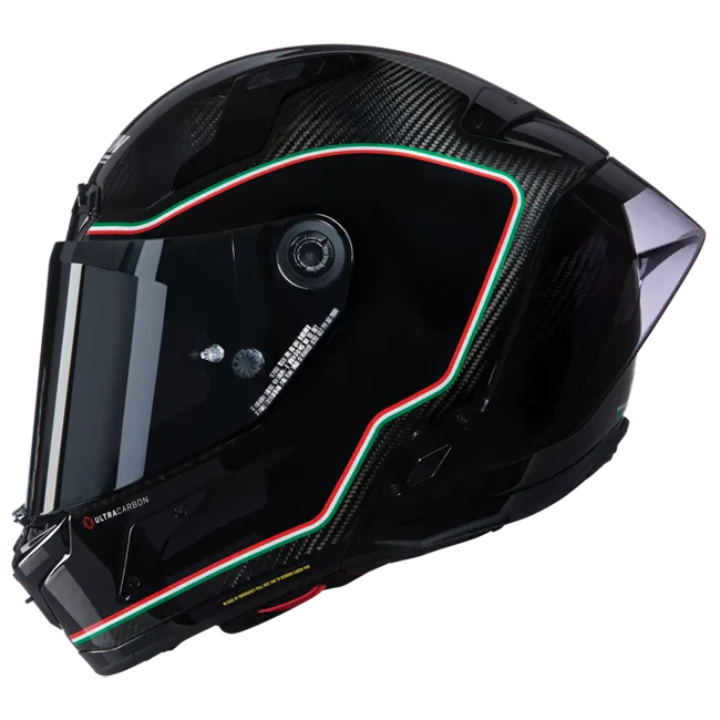 Nolan X-804 RS Helm Ultra Carbon Schwarz/Italia Asso di Picche 341