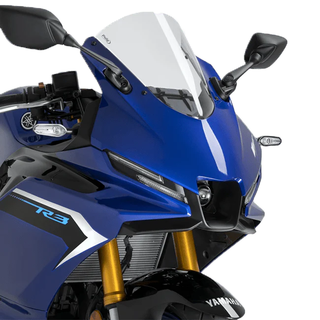 Puig R-Racer Windshield Yamaha YZF-R3 (19-26)