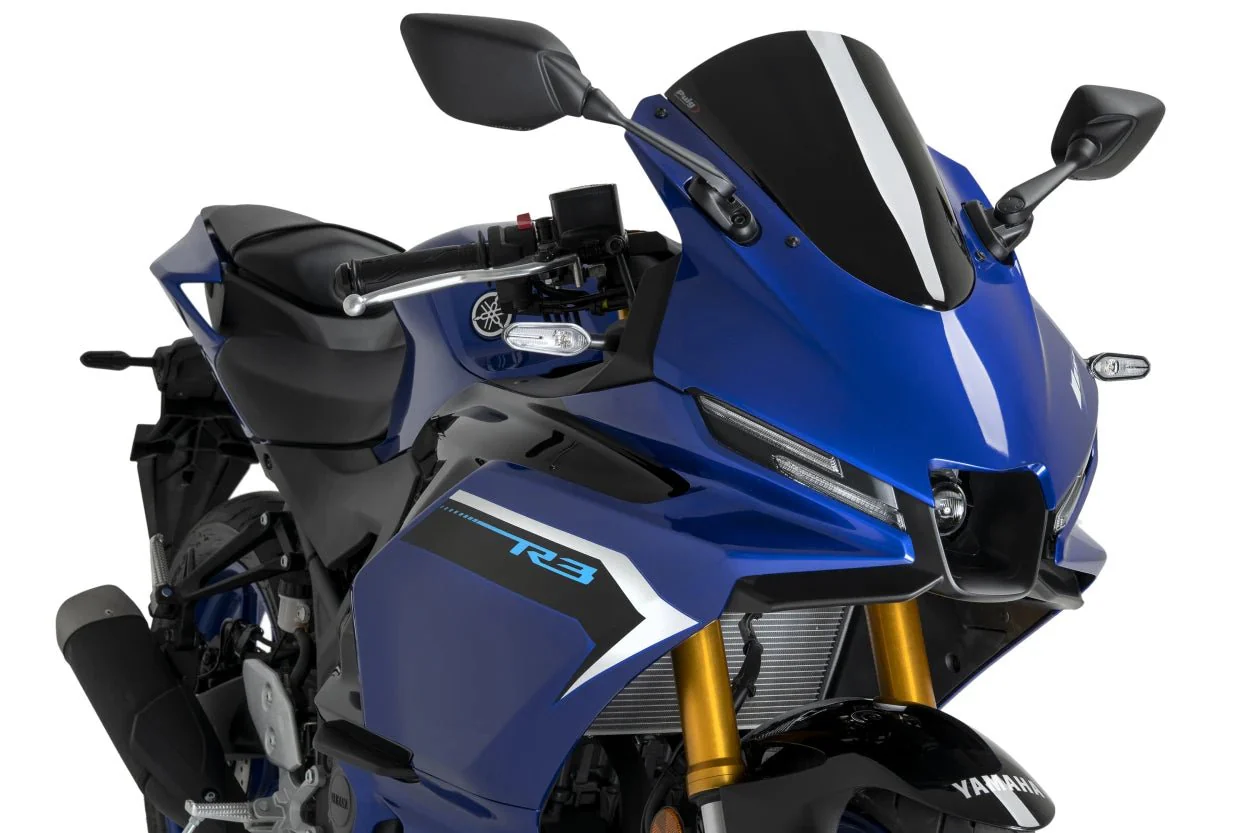 Puig R-Racer Windshield Yamaha YZF-R3 (19-26) - Image 4