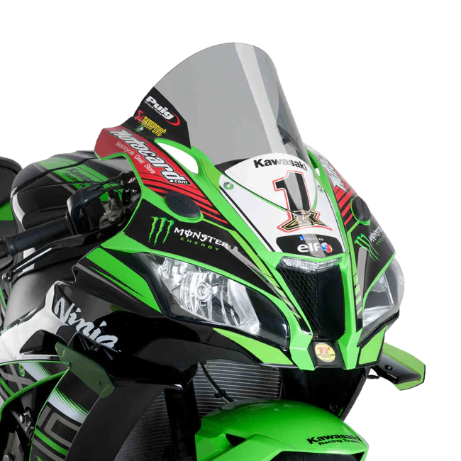 Puig R-Racer Windshield Kawasaki ZX-10 R (16-20) 9849 - Image 2