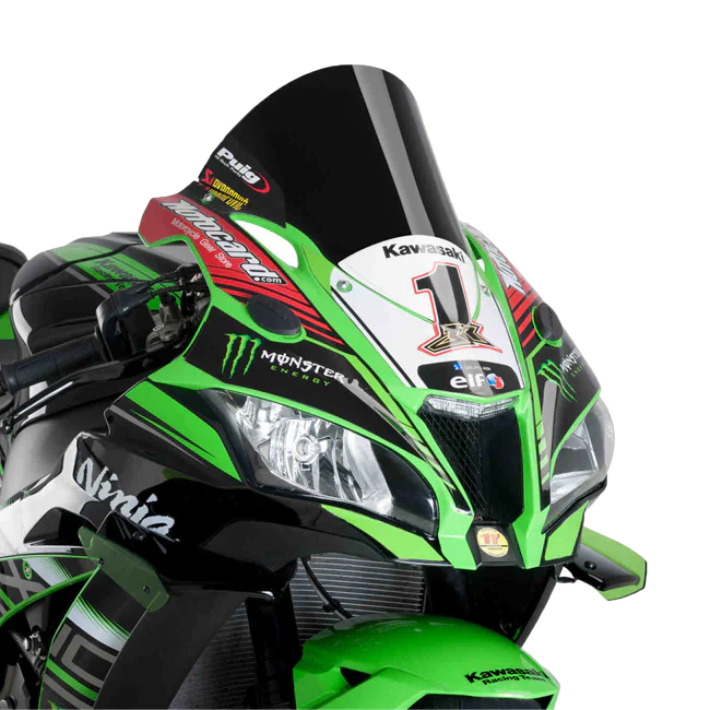 Puig R-Racer Windshield Kawasaki ZX-10 R (16-20) 9849 - Image 4