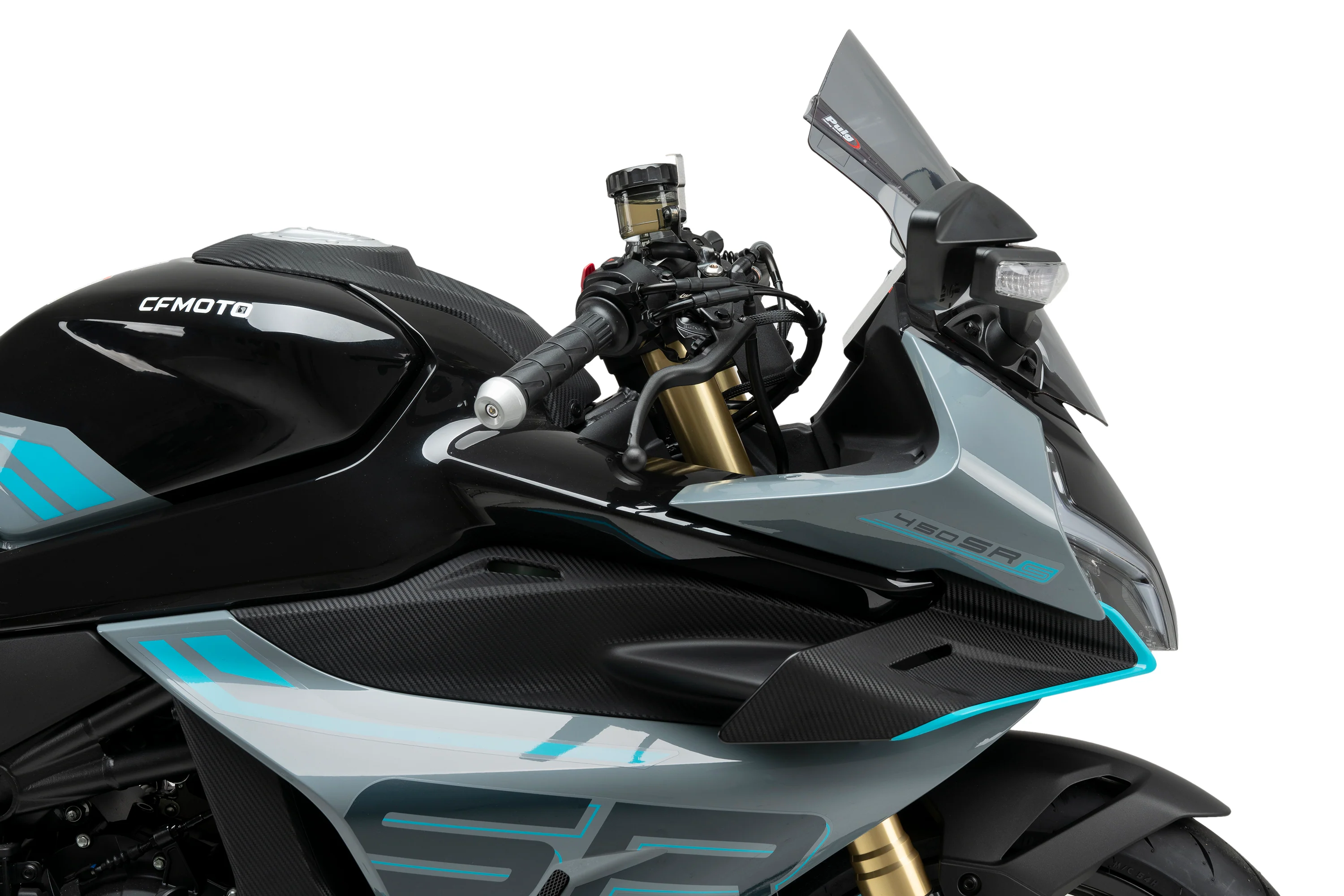 Puig Z-Racing Windshield CFMoto 450 SR (24-26) - Image 3