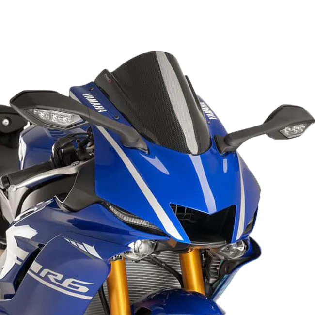 Puig Z-Racing Windshield Yamaha YZF-R6 RJ27 (17-26) 9723 - Image 4