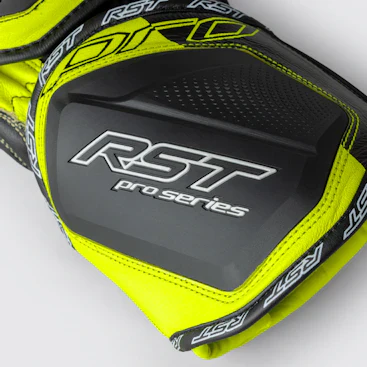 RST Pro Series GP D3O Motorrad Lederhandschuhe | Herren | Rot/Weiß | 103715 - Image 4