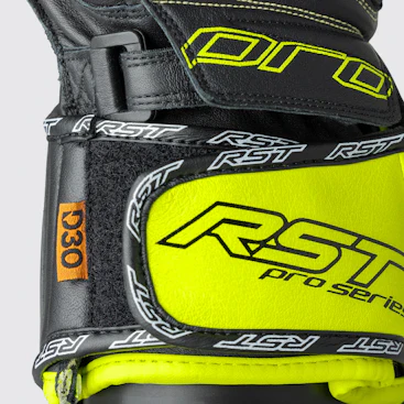 RST Pro Series GP D3O Motorrad Lederhandschuhe | Herren | Rot/Weiß | 103715 - Image 5