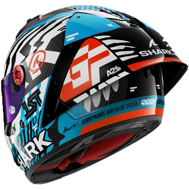 Shark Aeron GP Helm FIM 2 Racing Speed-Fancy DWB - Image 2