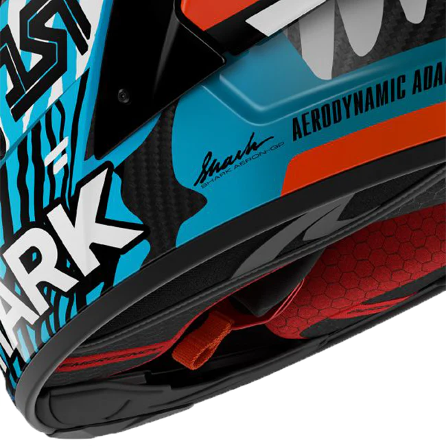 Shark Aeron GP Helm FIM 2 Racing Speed-Fancy DWB - Image 7