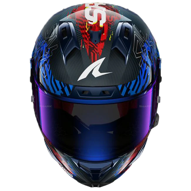 Shark Aeron GP Helm FIM 2 Racing Speed-Vib DBR - Image 3