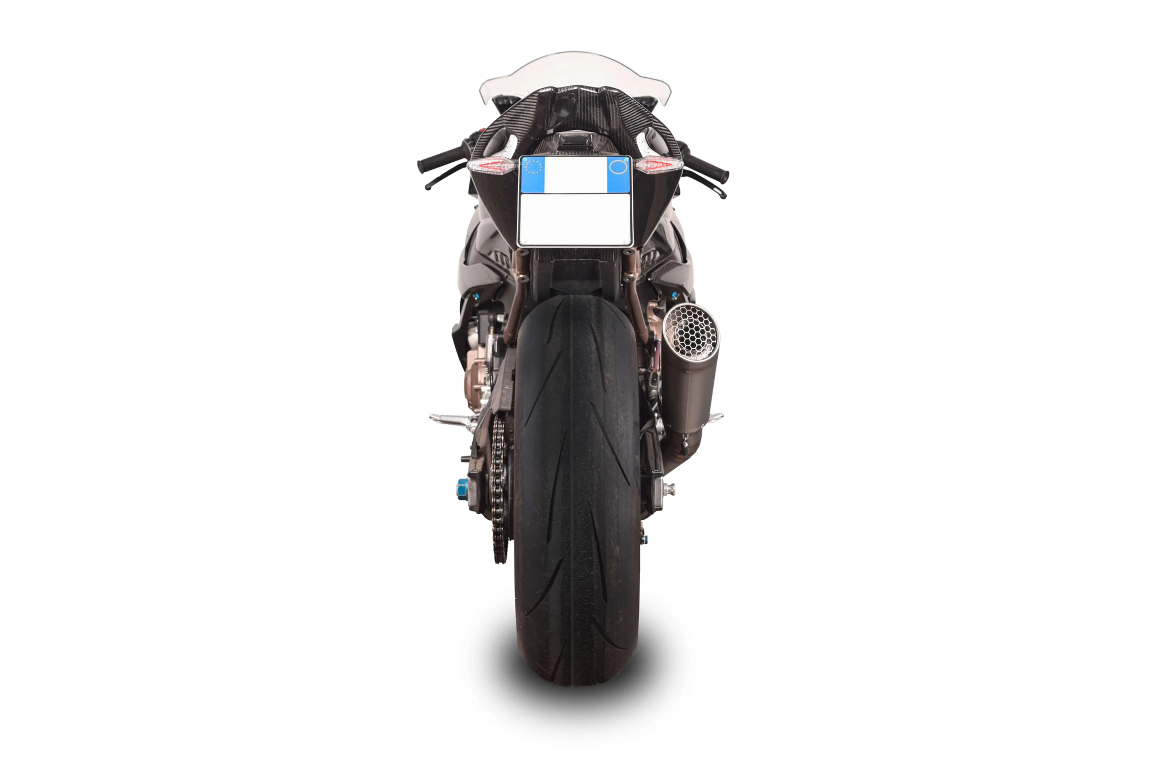 Spark Exhaust Komplettanlage Grid-O Titanium BMW M1000RR K66 (21-26) GBM8823 - Image 10