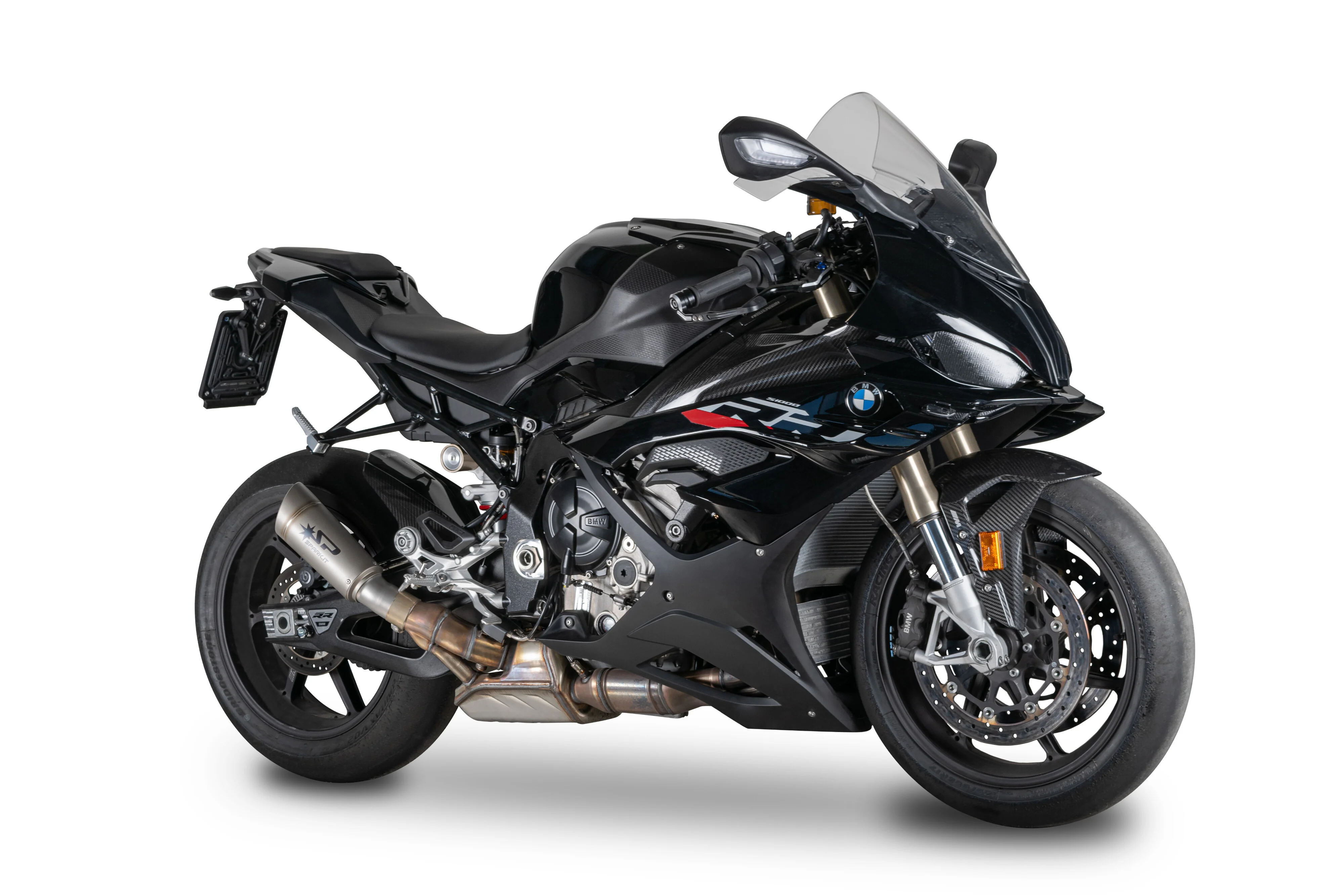 Spark Exhaust Slip-On Grid-O Titanium BMW S1000RR K67 (19-26) GBM0702 - Image 3