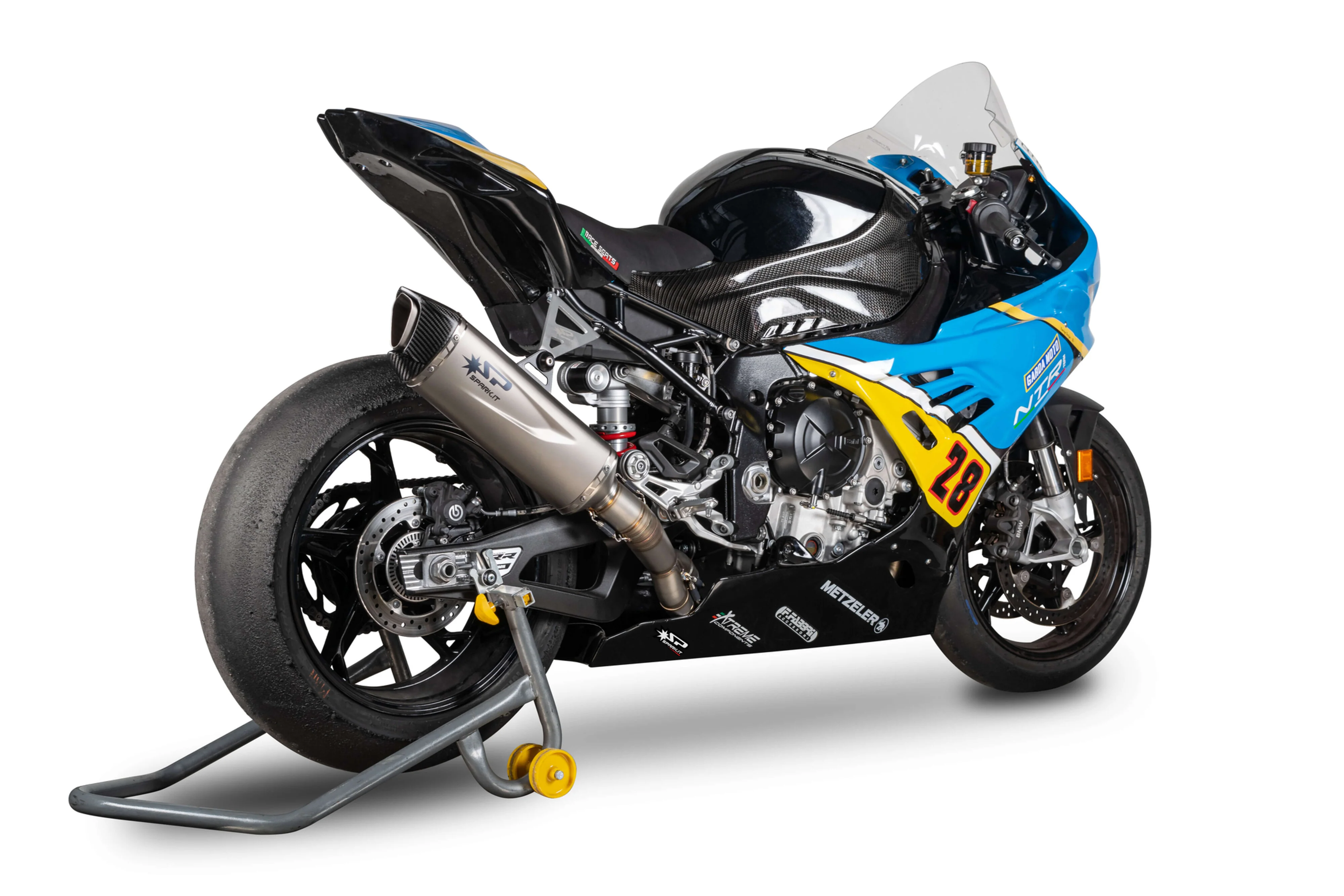 Spark Exhaust Komplettanlage Titanium BMW S1000RR K67 (19-26) GBM8821+GBM8824ST - Image 4