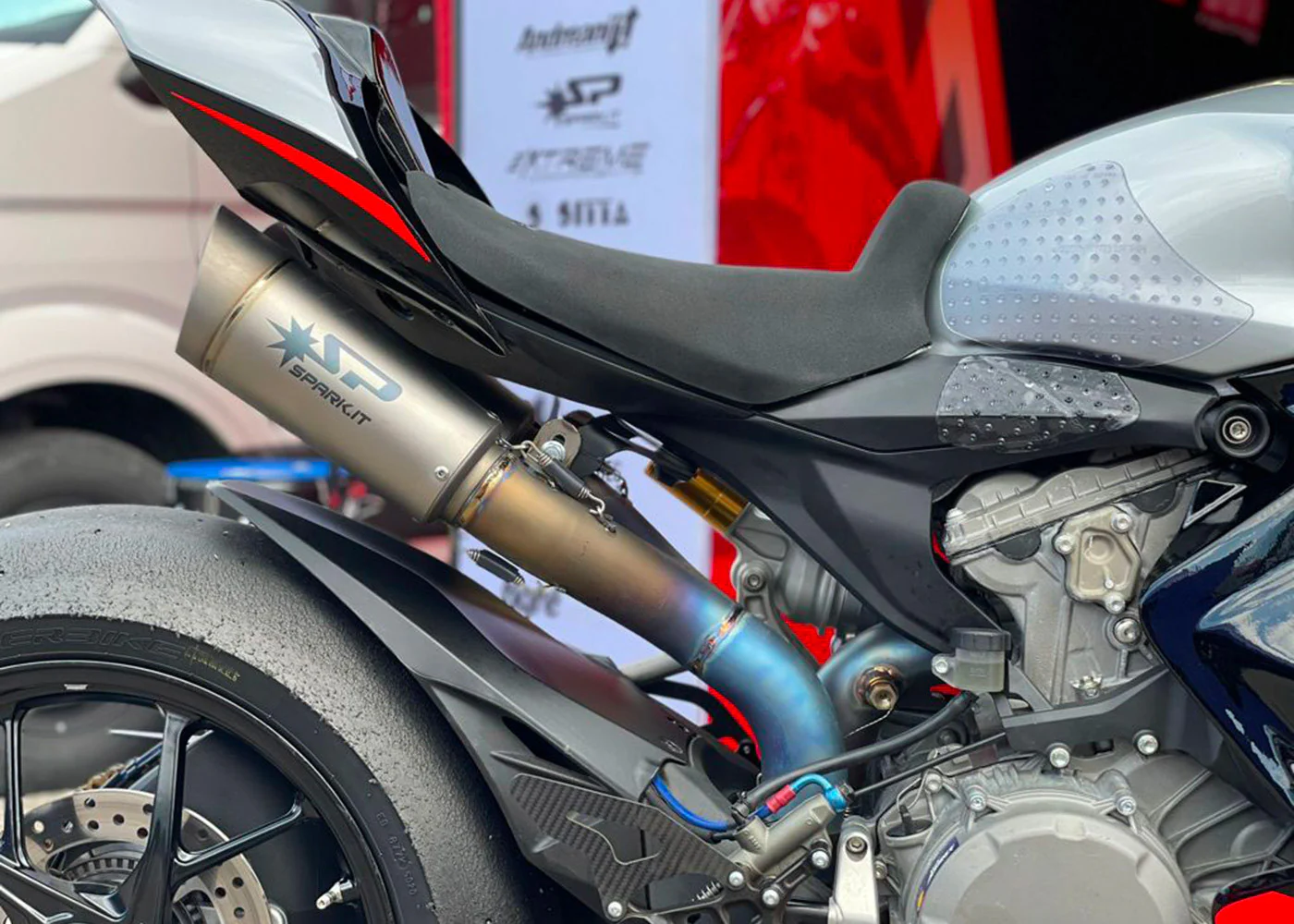 Spark Exhaust Komplettanlage Titanium Ducati Panigale V2 955 (20-24) GDU8832 - Image 8