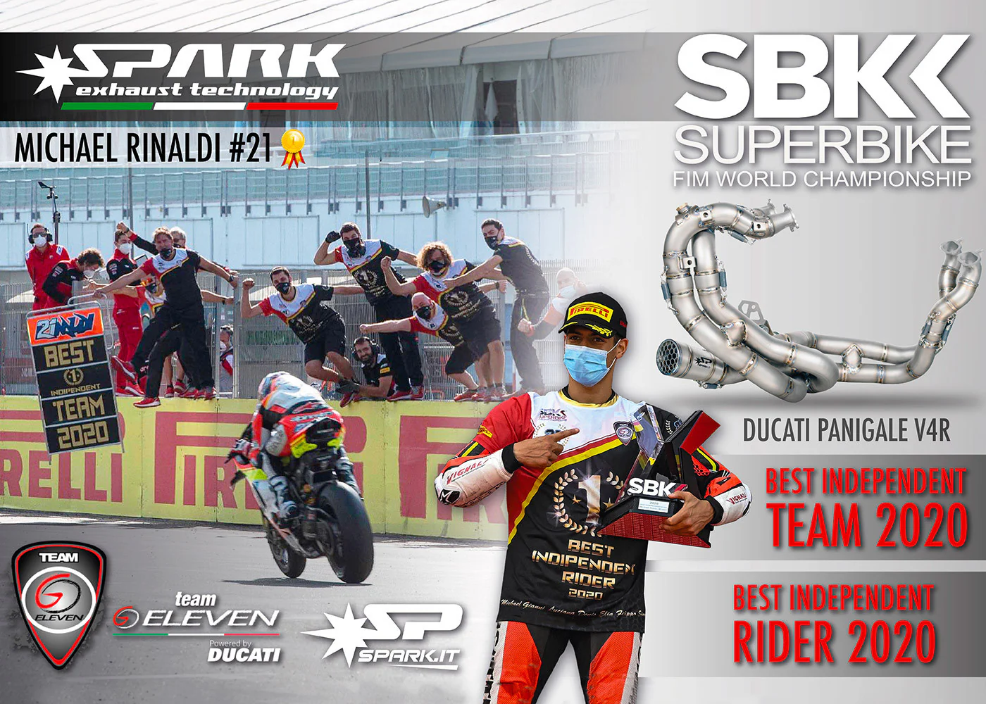 Spark Exhaust Komplettanlage WorldSBK 19-22 Ducati Panigale V4/S/R (18-24) GDU8835 - Image 8