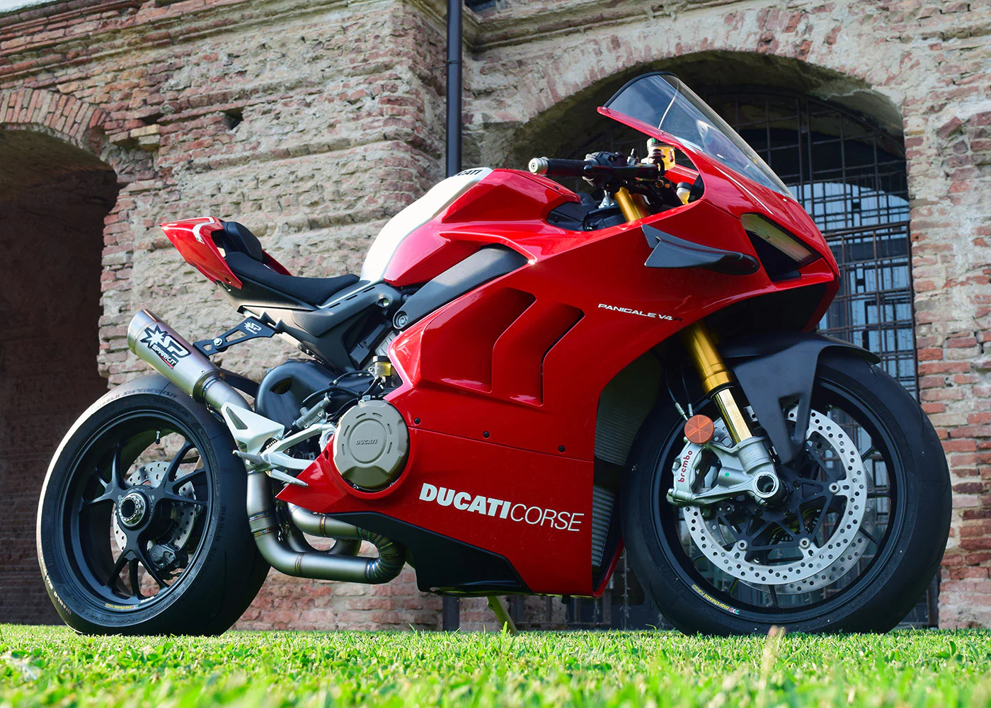 Spark Halbkomplette Anlage Edelstahl Ducati Panigale V4/S/R (18-24) GDU8840GRID - Image 5