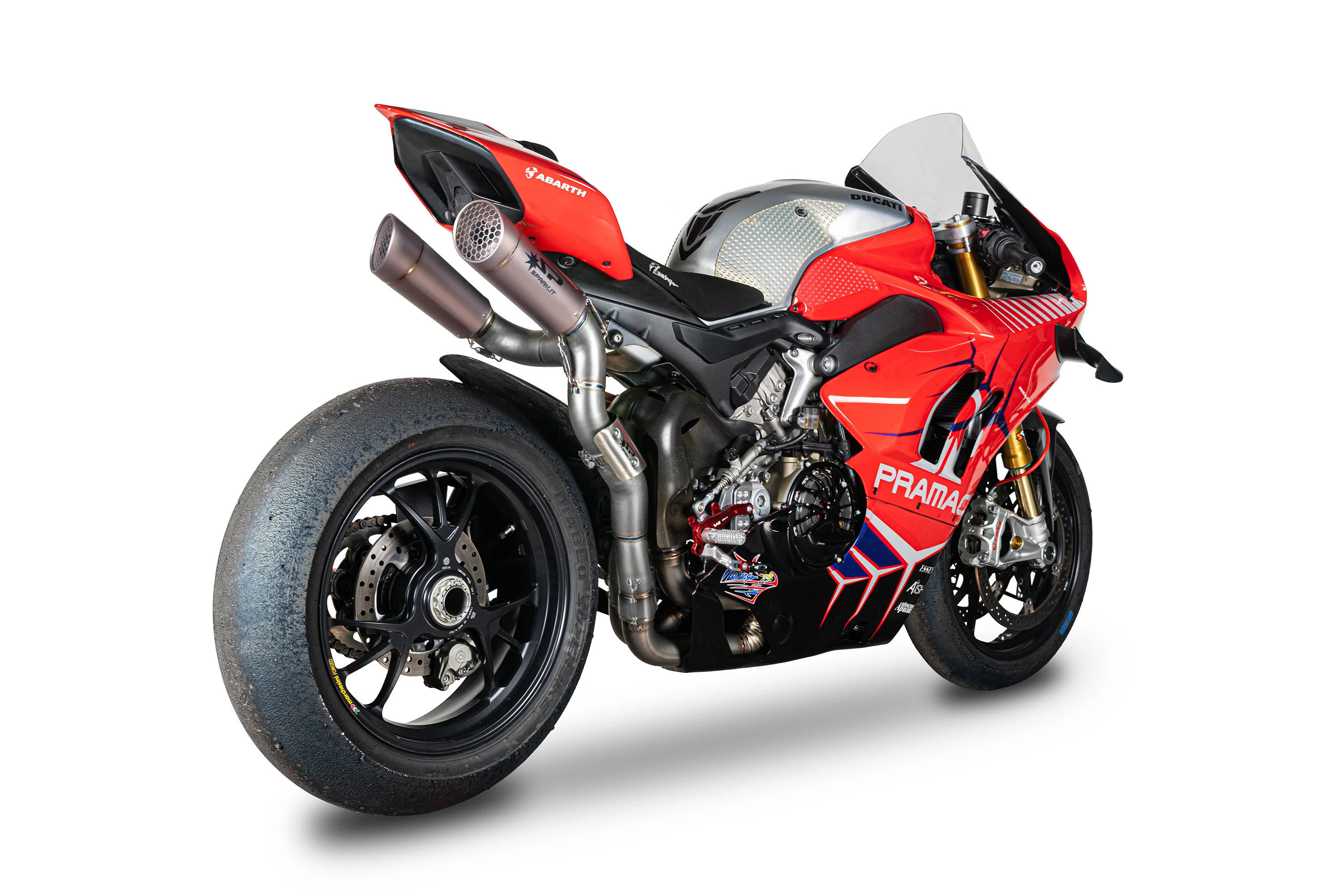 Spark Halbkomplette Anlage Edelstahl Ducati Panigale V4/S/R (18-24) GDU8842 - Image 5