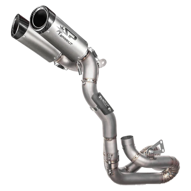 Spark Halbkomplette Anlage Edelstahl Ducati Panigale V4/S/R (18-24) GDU8842DYNO