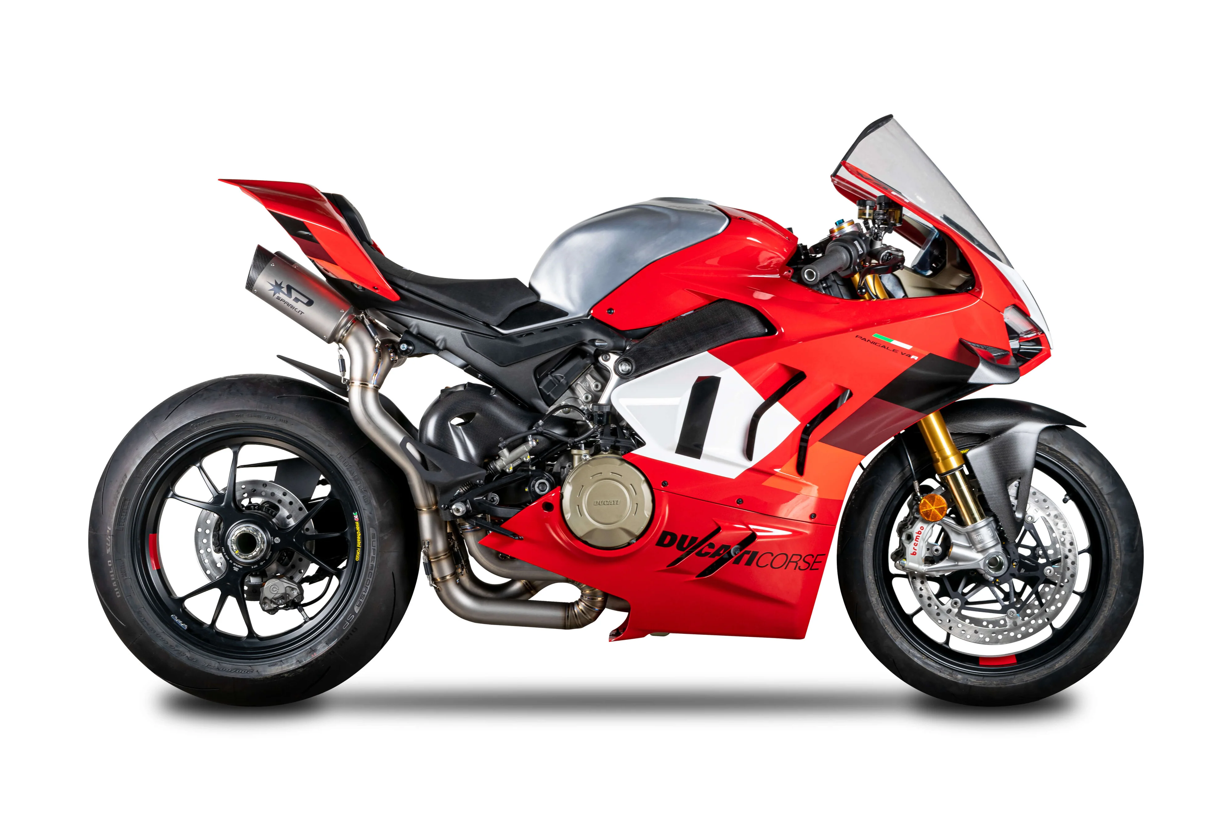 Spark Halbkomplette Anlage Edelstahl Ducati Panigale V4/S/R (18-24) GDU8842DYNO - Image 2