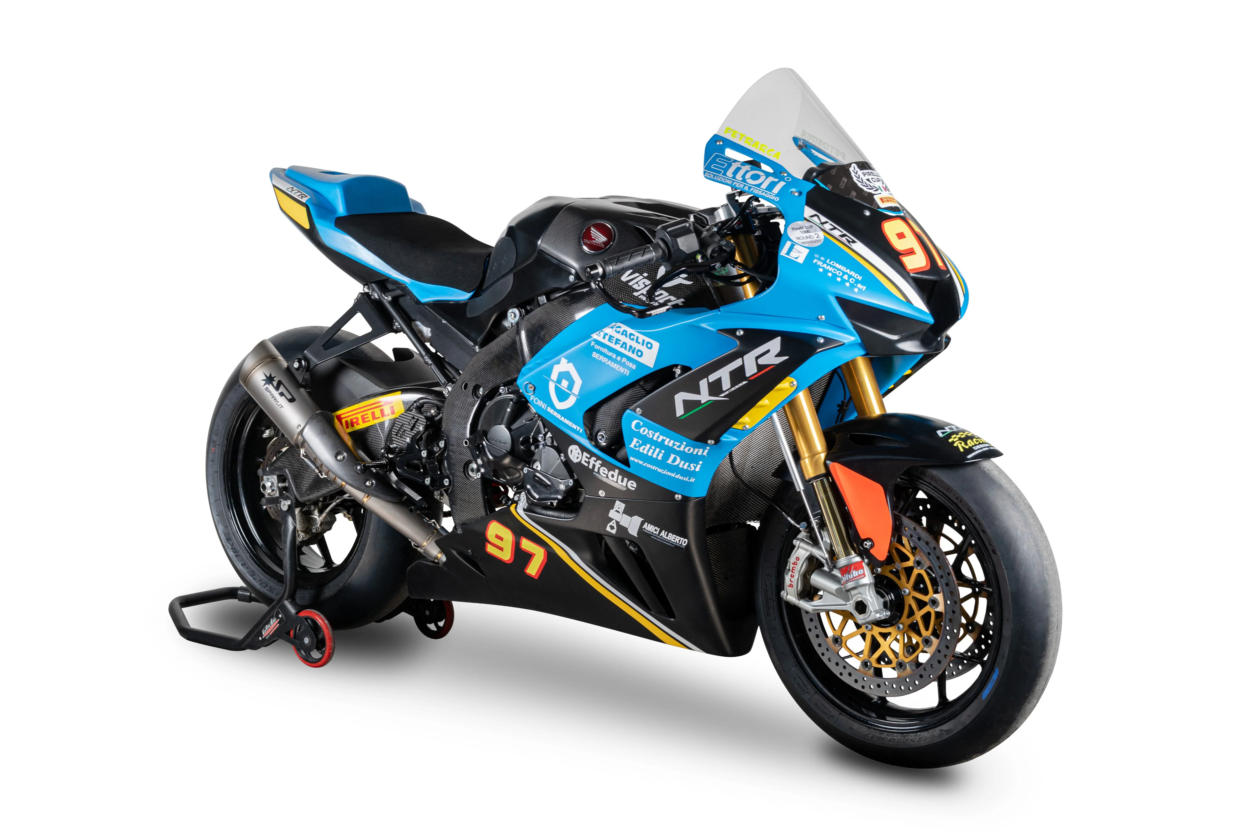 Spark Exhaust Komplettanlage Grid-O Titanium Honda CBR 1000 RR-R SC82 (20-23) GHO8836 - Image 3