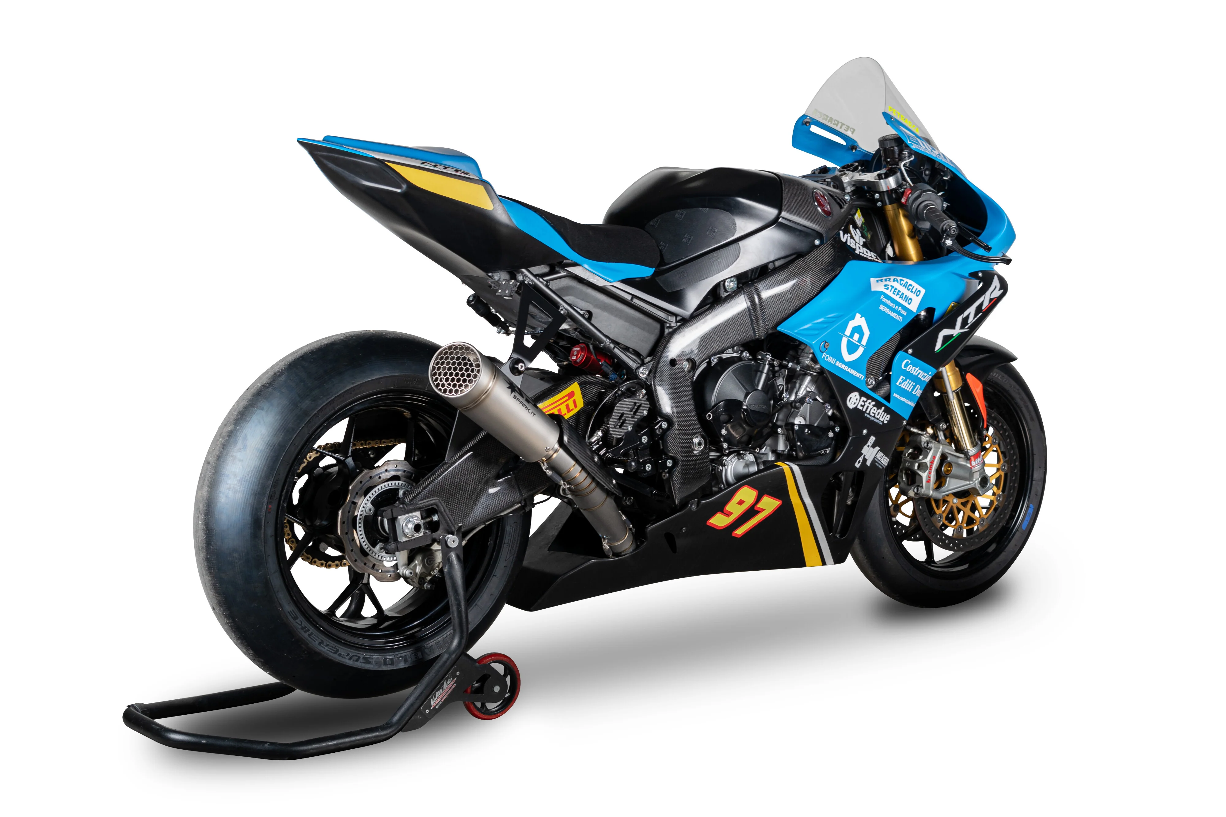 Spark Exhaust Komplettanlage Grid-O Titanium Honda CBR 1000 RR-R SC82 (20-23) GHO8836 - Image 4