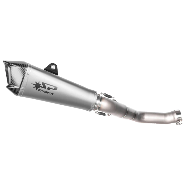 Spark Exhaust Slip-On Konix EVO + KAT-Ersatzrohr Kawasaki ZX-10 R/RR (16-20) GKA8819T