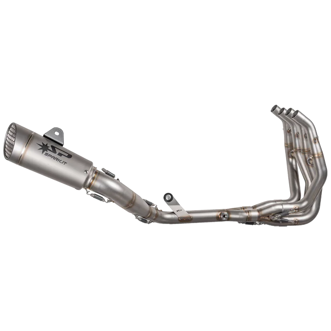 Spark Exhaust Komplettanlage Edelstahl Grid-O Kawasaki ZX-4RR (23-26) GKA8851T