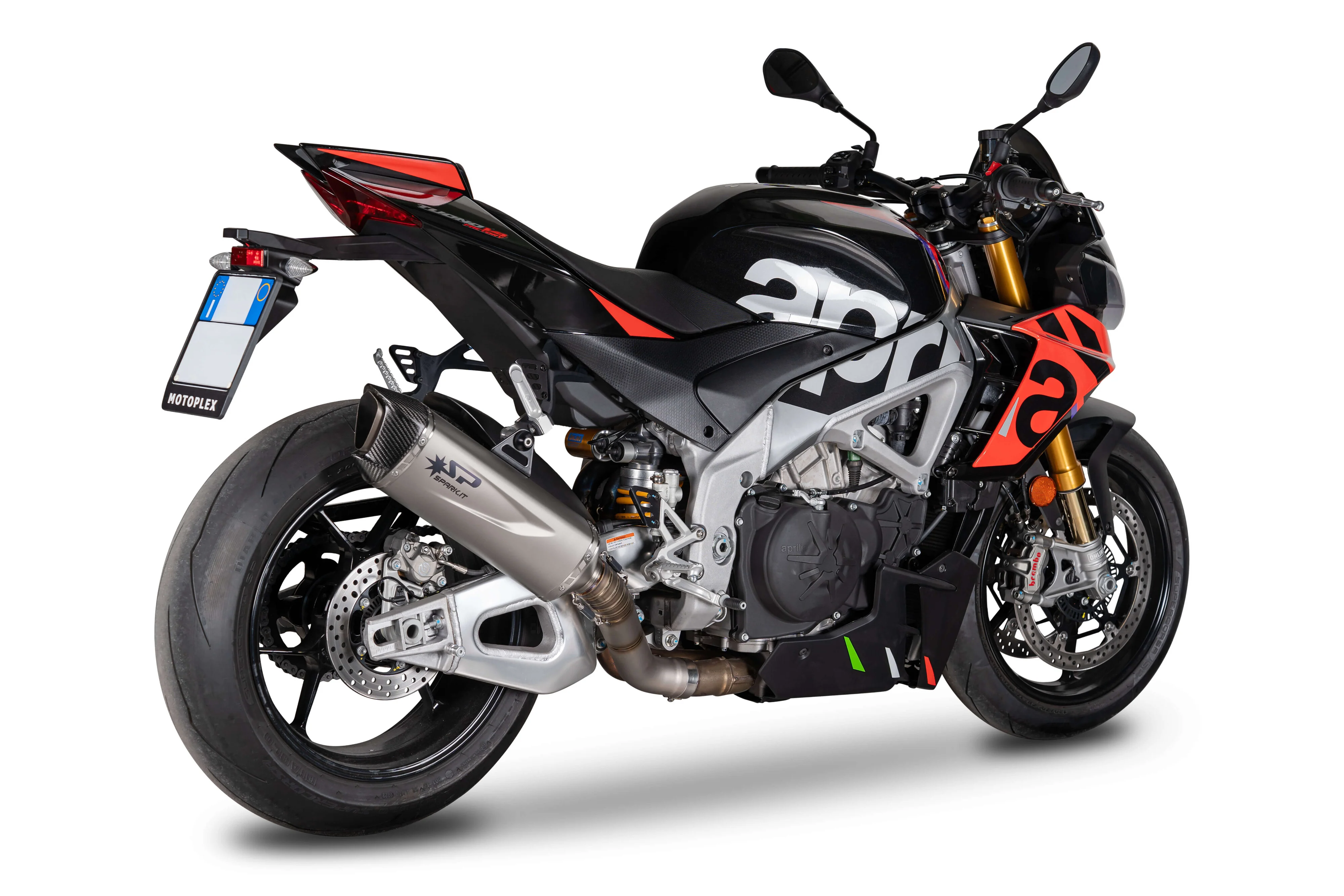 Spark Exhaust Slip-On Force Evo Titanium Aprilia RSV4/1100 Factory/RF/RR (17-20) GAP0407 - Image 4