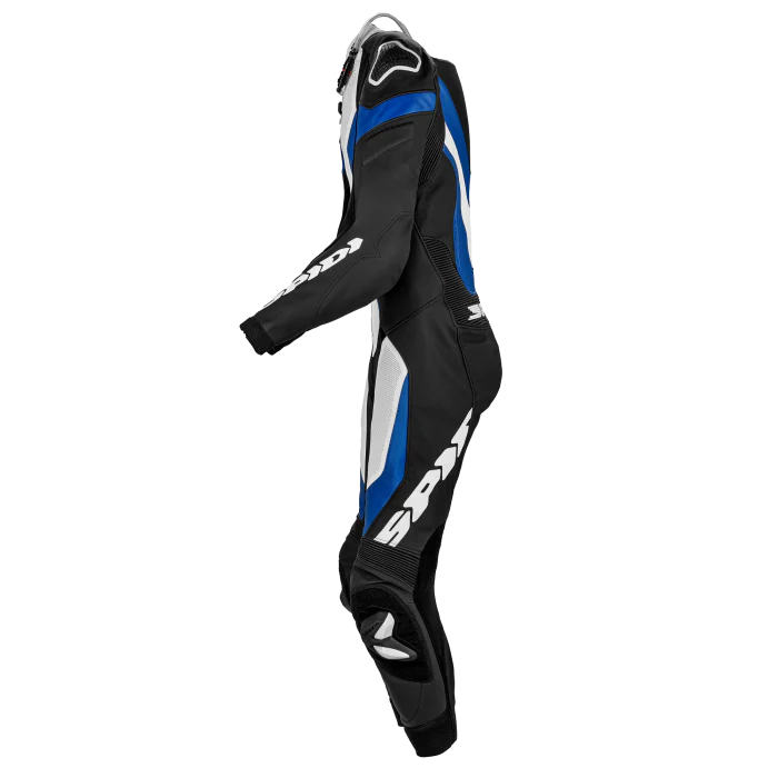 Spidi Laser Pro Einteiler Lederkombi – Perforierter Rennanzug | Herren | Schwarz/Blau | Y154022 - Image 3