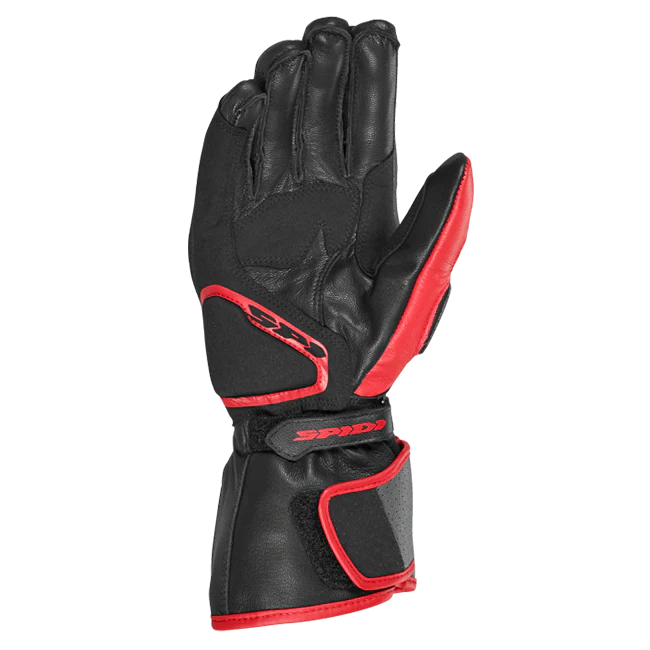 Spidi STR-6 Sport Motorrad Lederhandschuhe | Herren | Rot | A221014 - Image 2