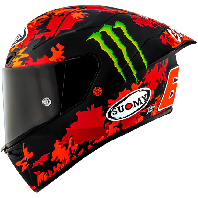 Suomy S1-XR GP Helm Francesco Pecco Bagnaia Monster Replica 2025 K6SX0017