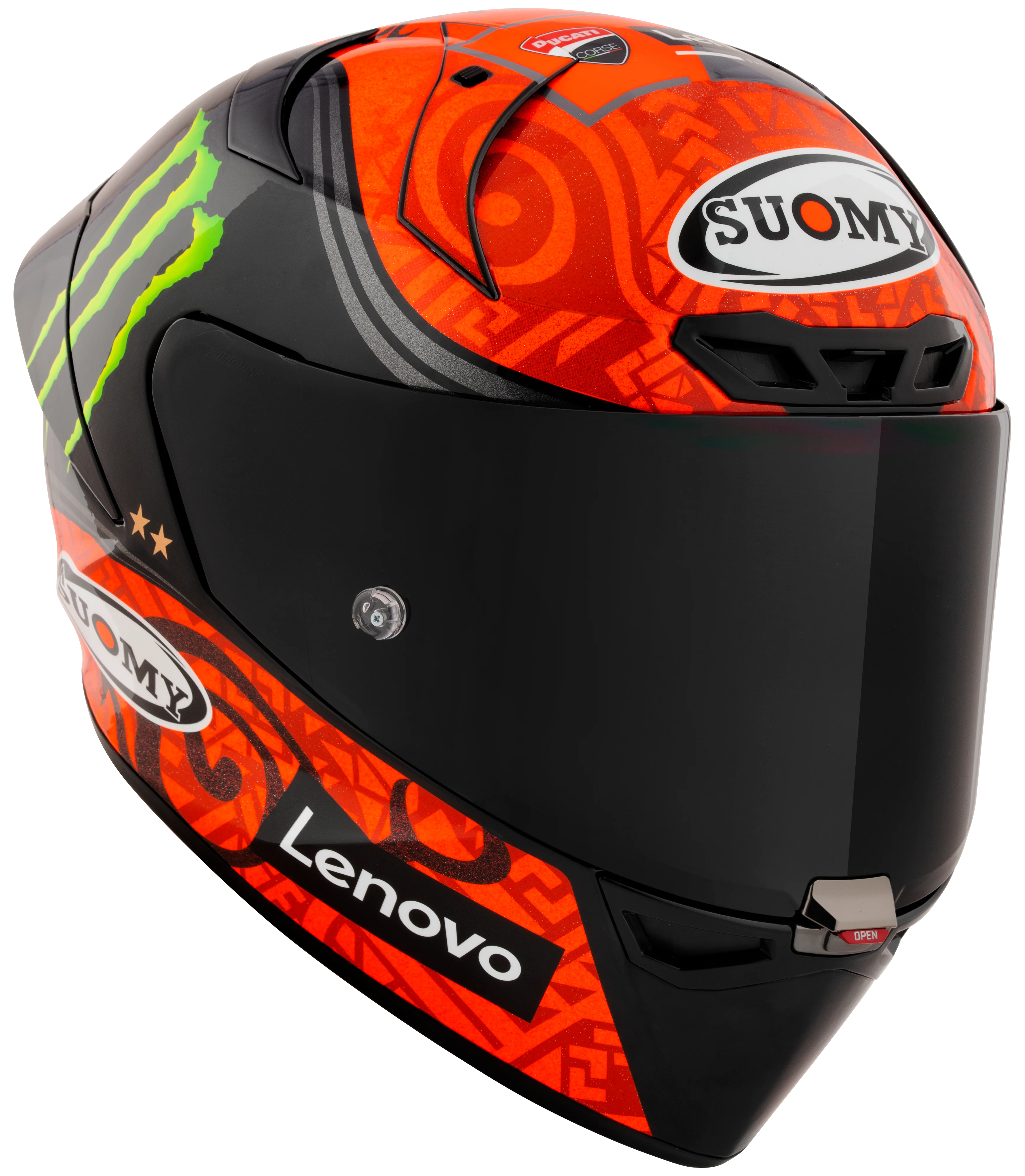 Suomy S1-XR GP Helm Francesco Pecco Bagnaia Monster Replica 2023 K6SX0001 - Image 4