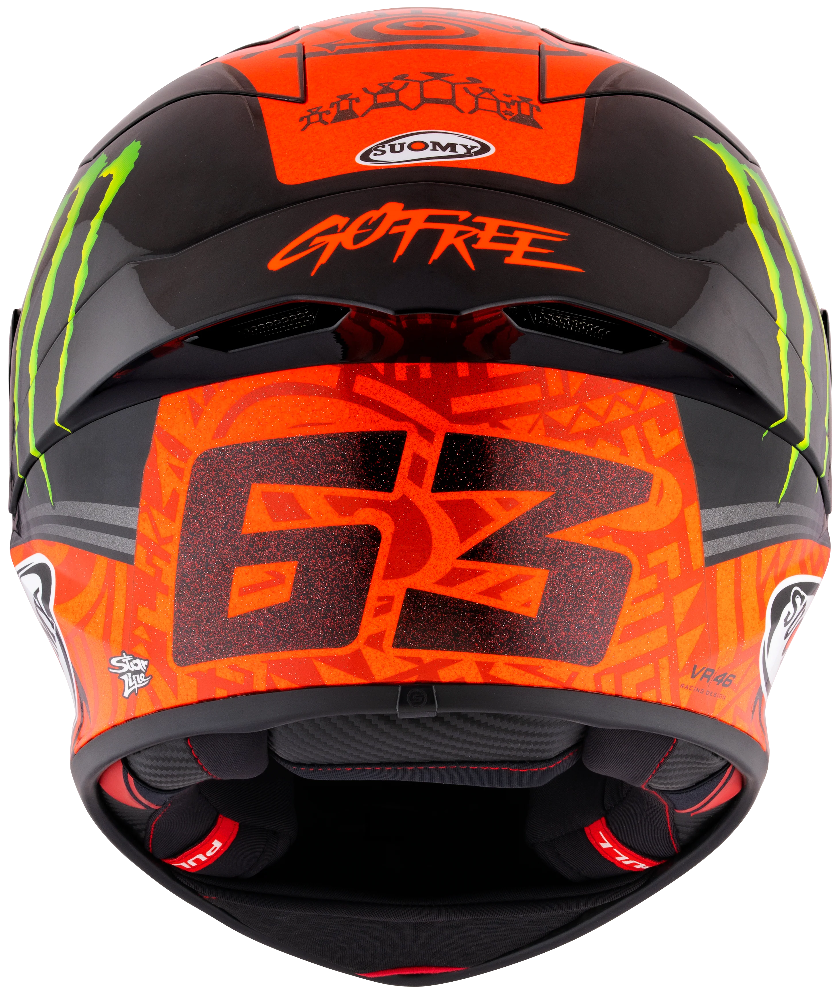 Suomy S1-XR GP Helm Francesco Pecco Bagnaia Monster Replica 2023 K6SX0001 - Image 5