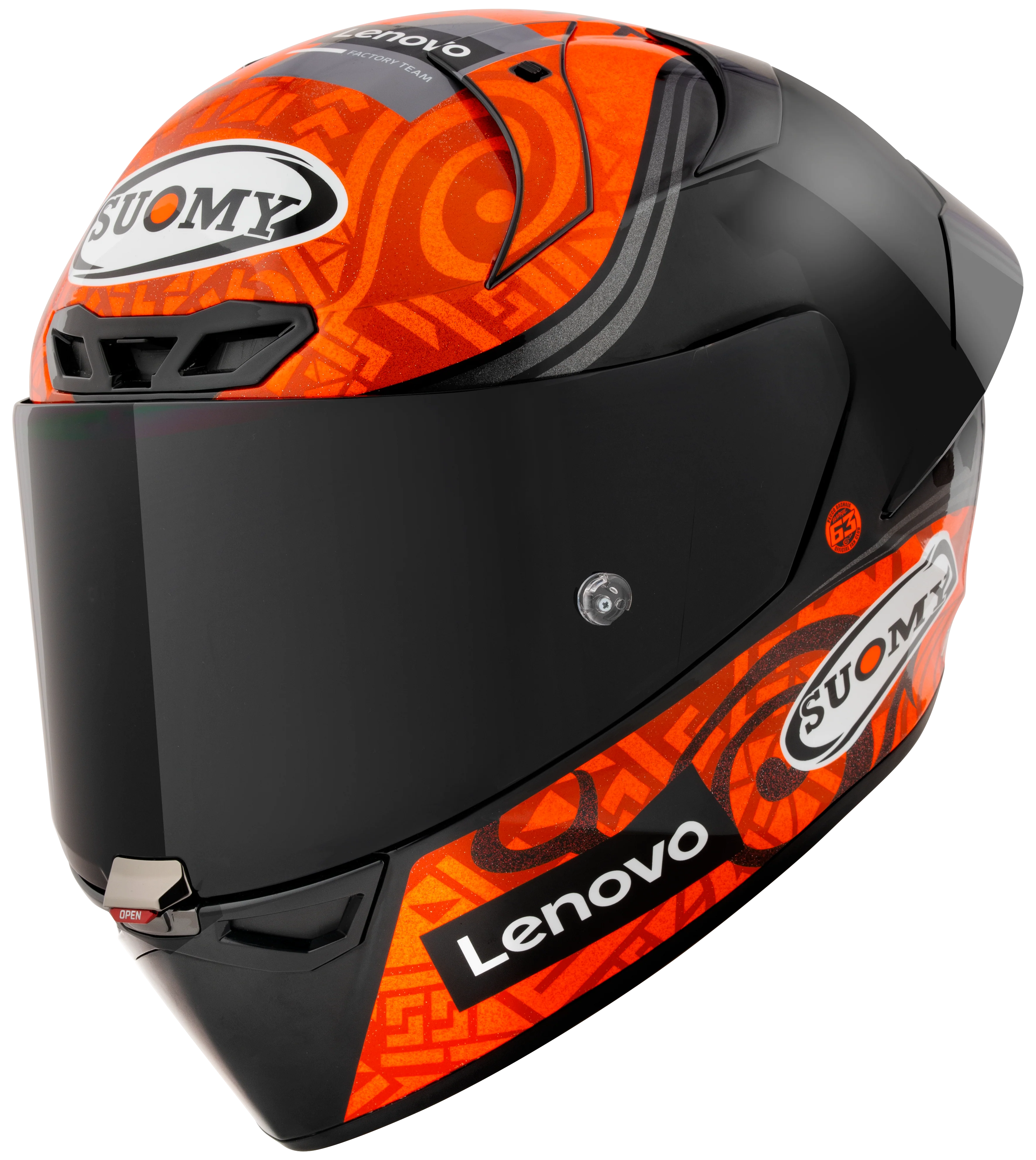 Suomy S1-XR GP Helm Francesco Pecco Bagnaia Replica 2023 K6SX0008 - Image 3