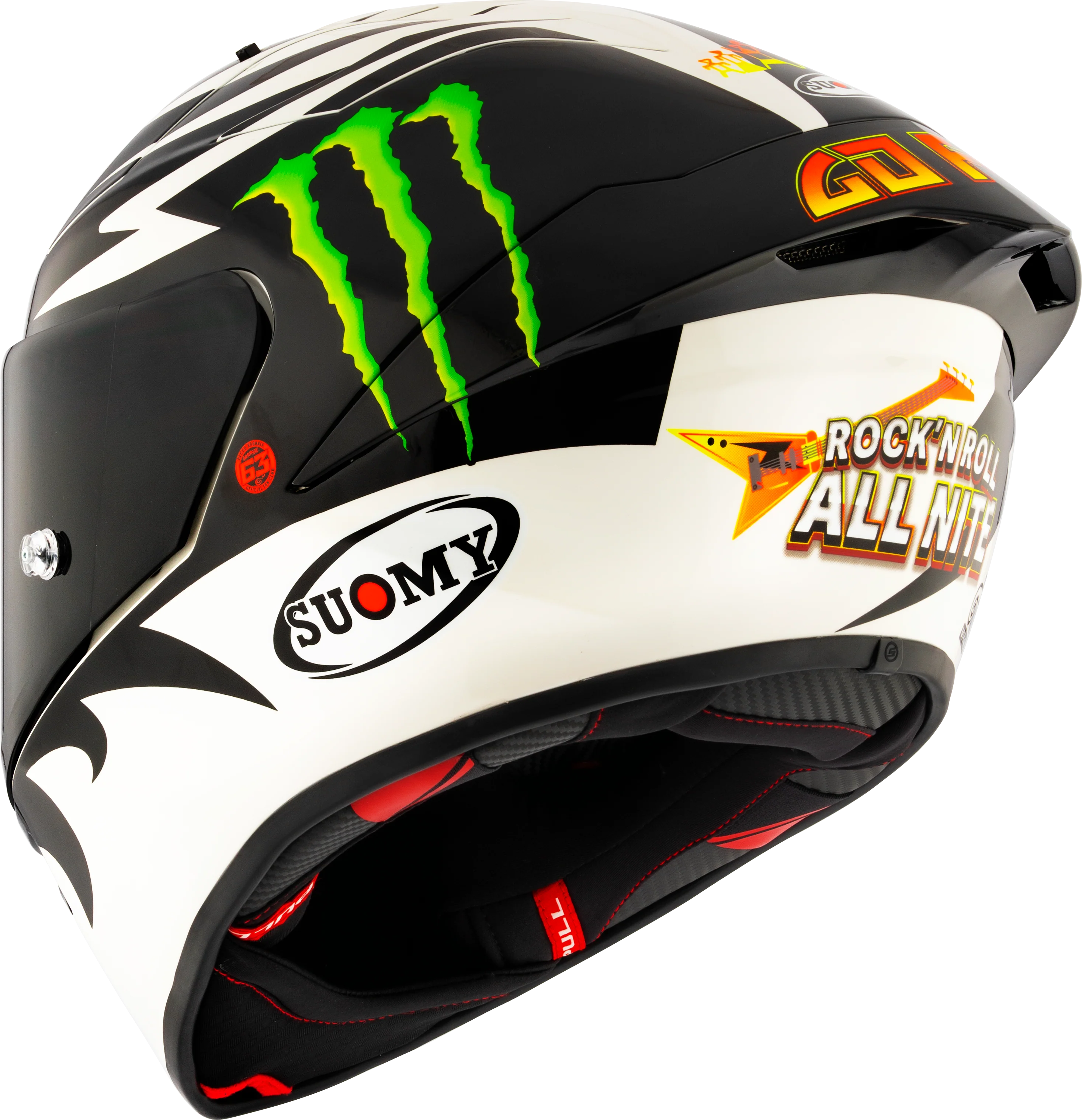 Suomy S1-XR GP Helm Francesco Pecco Bagnaia Mugello Replica 2024 K6SX0011 - Image 6